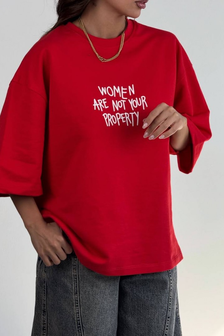 Футболка з накатом LOU-1290A550