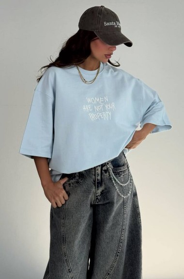 Футболка с накатом LOU-1290A550