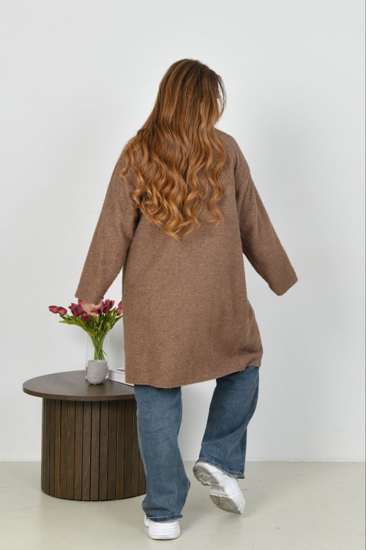 Женское стильное пальто MIK-8076A450