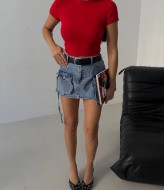 Однотонная футболка MIK-4207A159