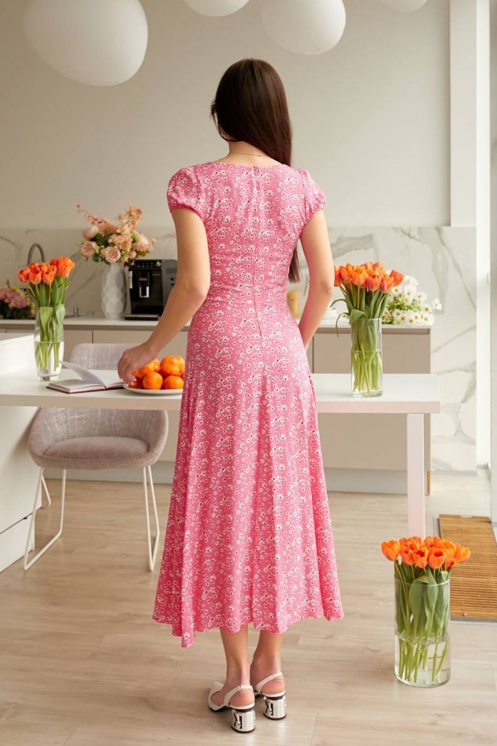 Платье с разрезом по ножке MIK-2367A249