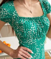 Платье с разрезом по ножке MIK-2367A249