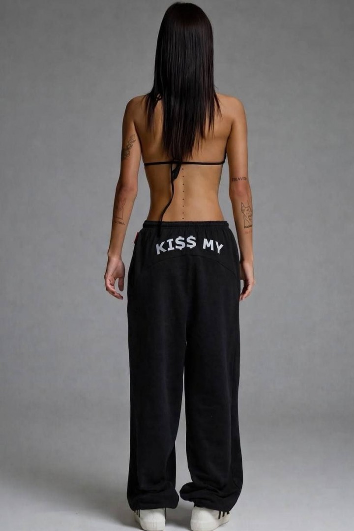 Стильные брюки свободного кроя MIK-4267A380