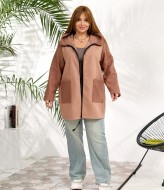 Демисезонное пальто из кашемира DV-R3510A860