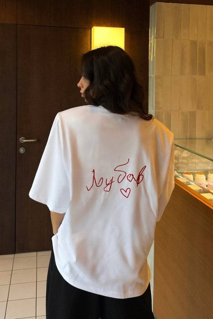 Футболка оверсайз VSH-384A470