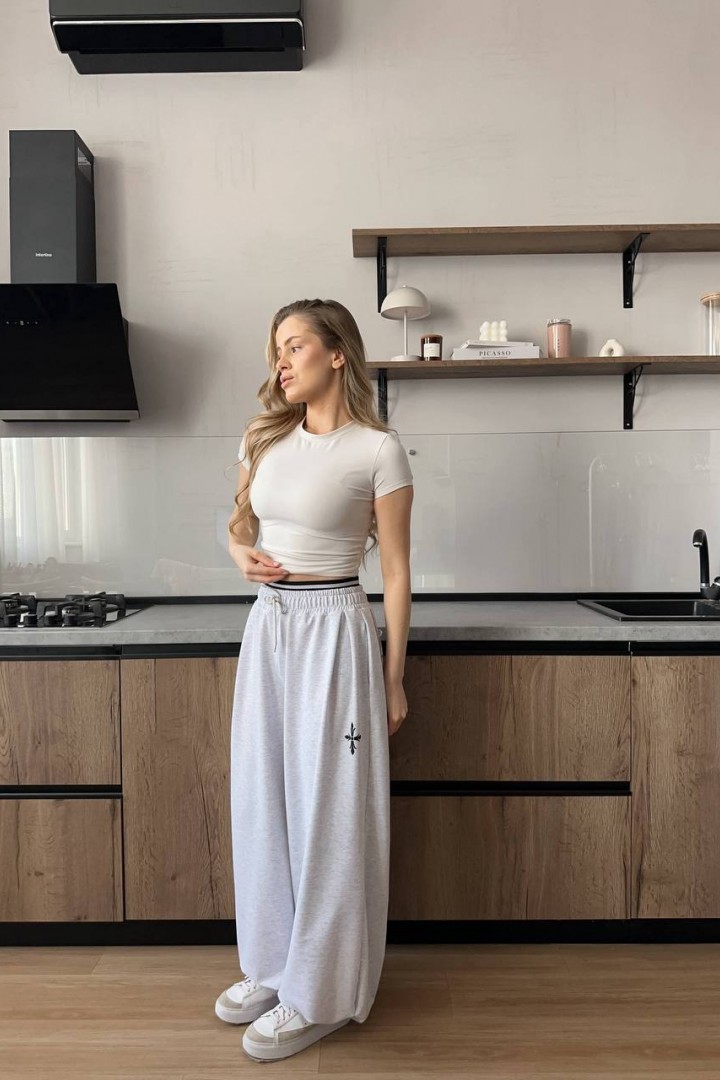 Спортивные штаны женские широкие  VSH-155A620