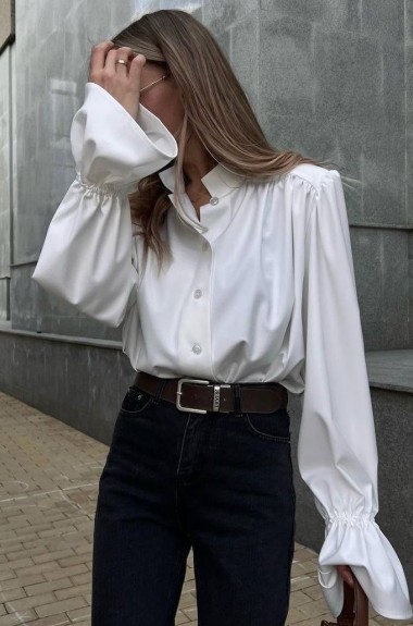 Сатиновая рубашка VSH-7044A550