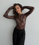 Гіпюровий лонгслив VSH-888A370