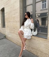 Костюм из натуральной ткани VSH-847A970