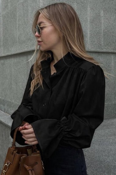 Сатиновая рубашка VSH-7044A550