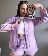 Шорты с рубашкой женские SP-125A530