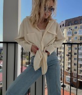 Рубашка микровельвет женская MIS-137A400