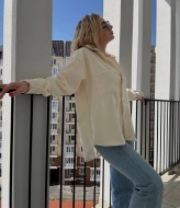 Рубашка микровельвет женская MIS-137A400 Рубашка микровельвет женская MIS-137A400