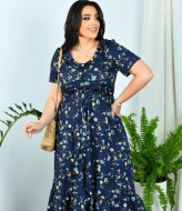 Женское летнее платье батал KYB-21107A16