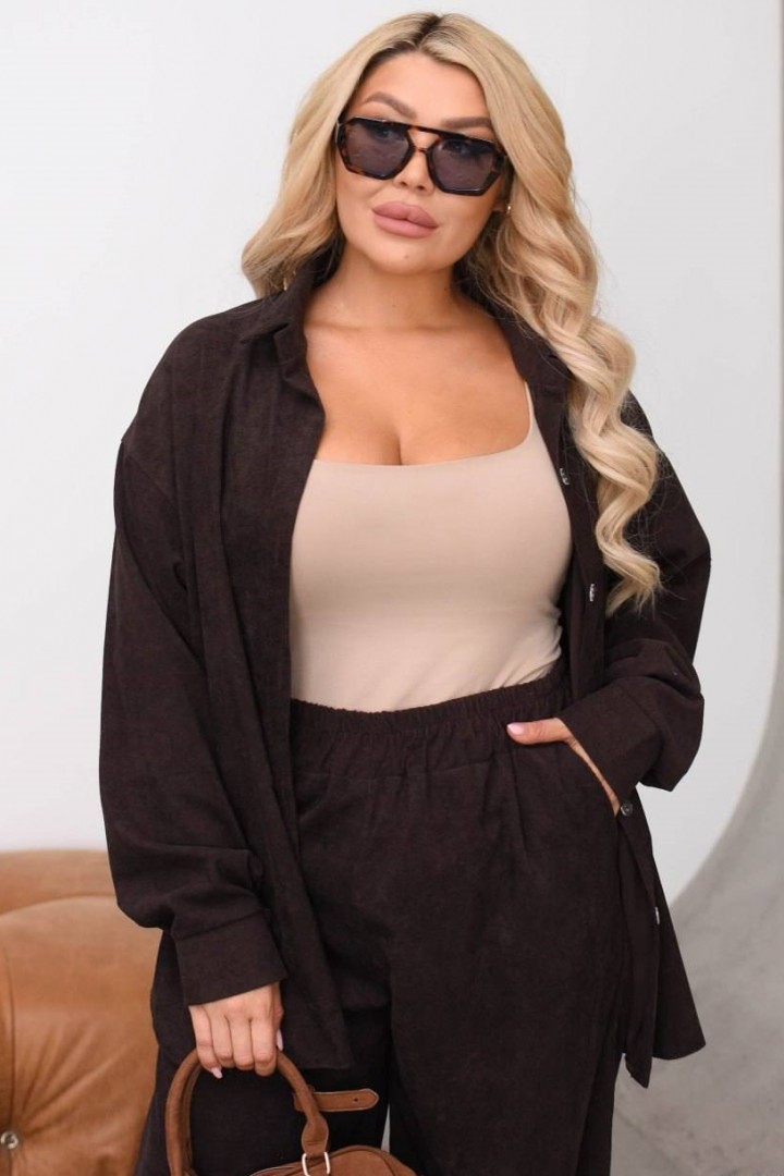 Вельветовий костюм DOL-413A750