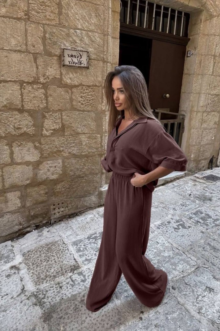 Льняной костюм ACHK-1992A750