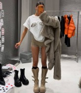 Футболка с устрицами MUS-149A400