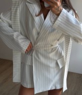 Платье – пиджак в полоску MUS-070A750