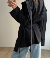 Платье – пиджак в полоску MUS-070A750