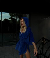 Плюшевый комбинезон с шортами MUS-036A500