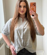 Рубашка с фактурным узором SABI-565A590