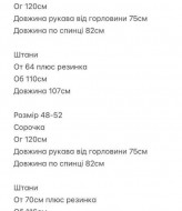 Льняной костюм свободного кроя SNV-10132A780