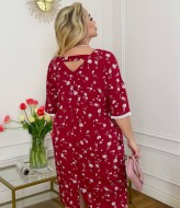 Нежное платье с цветочным принтом VLT-967A550