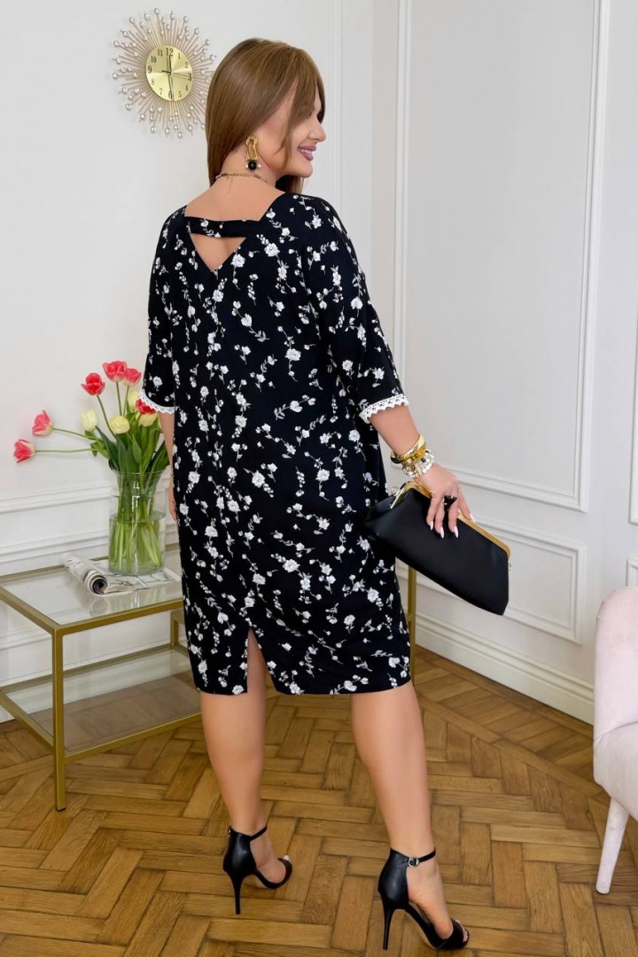 Нежное платье с цветочным принтом VLT-967A550