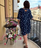 Нежное платье с цветочным принтом VLT-967A550