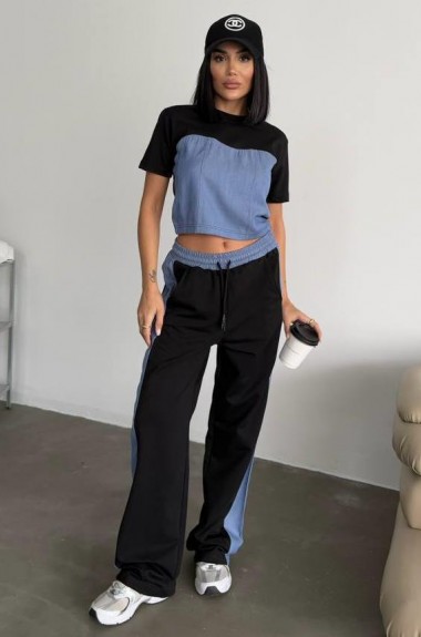 Комбинированный костюм двойка ZIF-1436A450 Комбинированный костюм двойка ZIF-1436A450