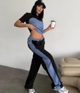 Комбинированный костюм двойка ZIF-1436A450