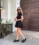 Платье с трендовой юбкой ZIF-1446A390