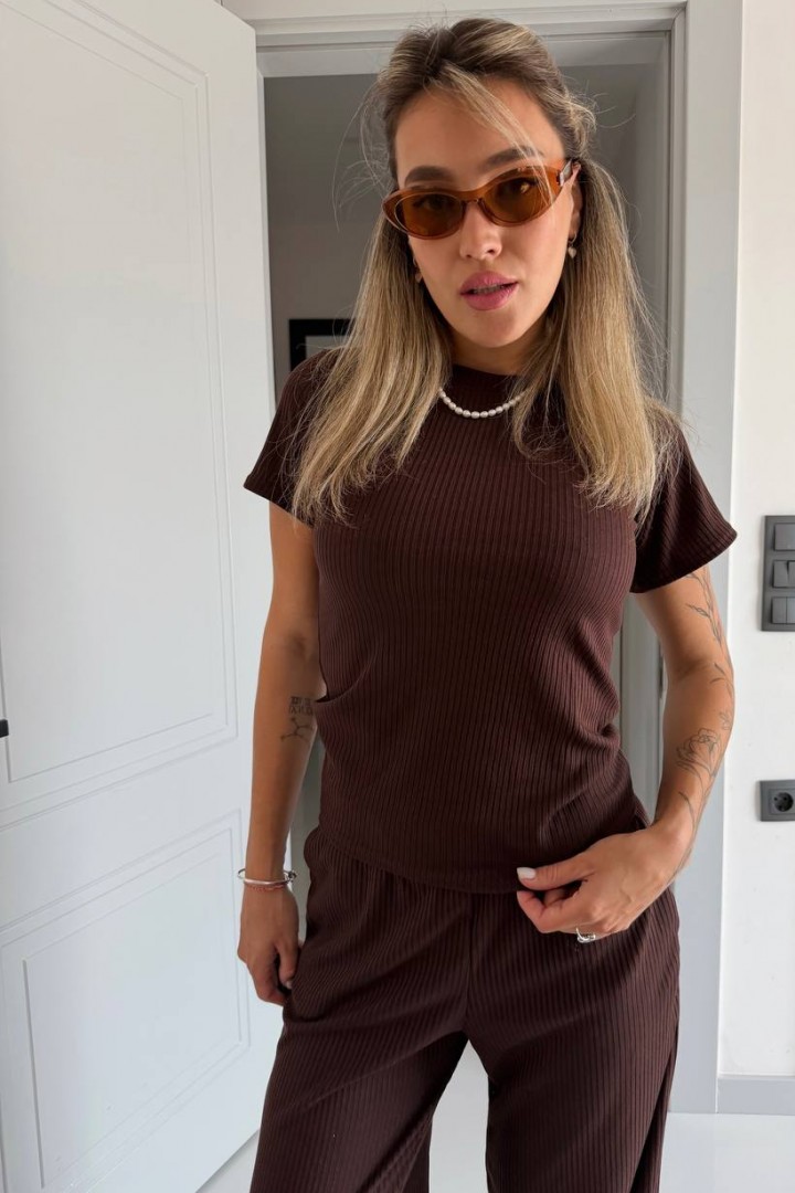 Костюм двойка футболка и брюки YS-2224A590B680