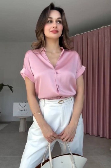 Шелковая рубашка EST-5805A580 Шелковая рубашка EST-5805A580