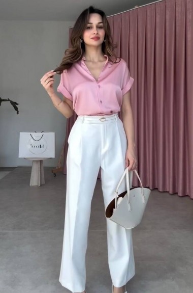 Шелковая рубашка EST-5805A580 Шелковая рубашка EST-5805A580