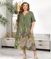 Льняна сукня MAX-2051A1450