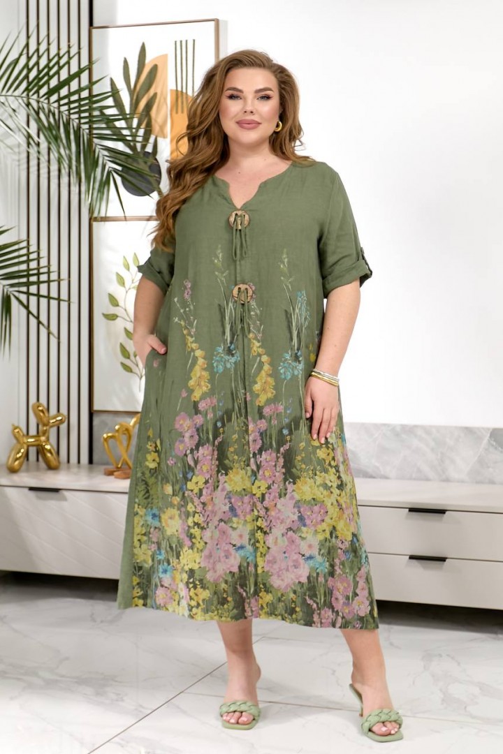 Льняна сукня MAX-2051A1450