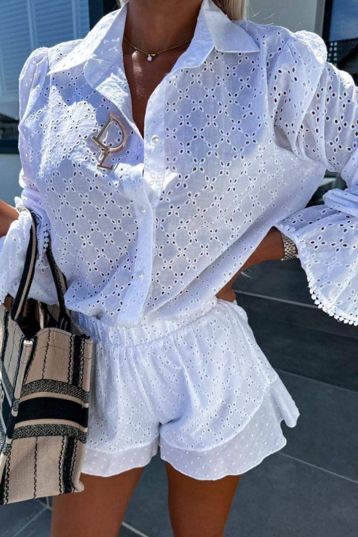 Костюм двойка из прошвы EST-5446A680