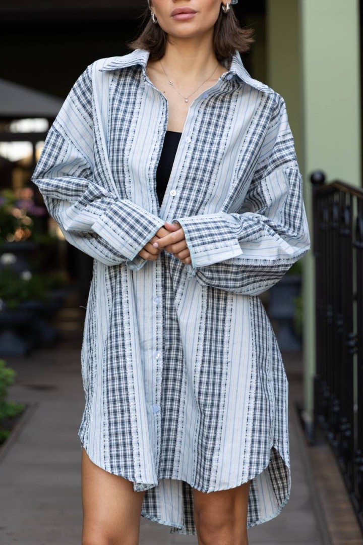 Сукня сорочка з косинкою LID-620A500