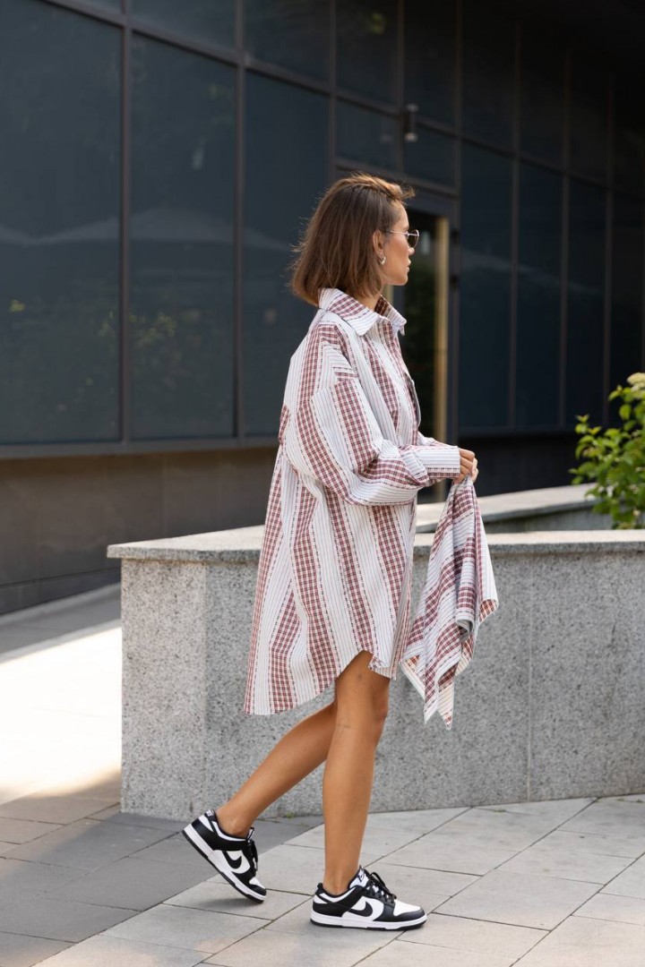 Сукня сорочка з косинкою LID-620A500