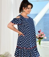 Летнее платье свободного кроя IV-0290A380