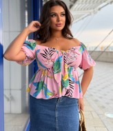 Блузка с баской ANK-72211.1A300