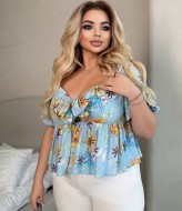 Блузка с баской ANK-72211.1A300