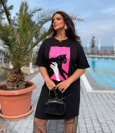 Платье с принтом ACHK-1965A500