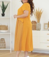 Комбинированное летнее платье NJ-NA-141A500