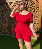 Женский летний костюм с шортами  VL-1087A600