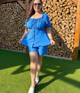 Женский летний костюм с шортами  VL-1087A600