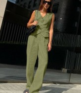 Костюм брюки и жилетка DOL-374A690