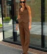 Костюм брюки и жилетка DOL-374A690