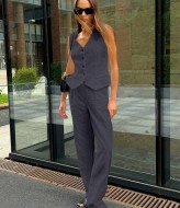 Костюм брюки и жилетка DOL-374A690